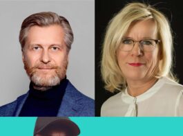 Vigdís Hauks og Eyþór Arnalds í Grjótkastinu